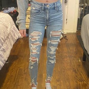 American eagle skinny jeans